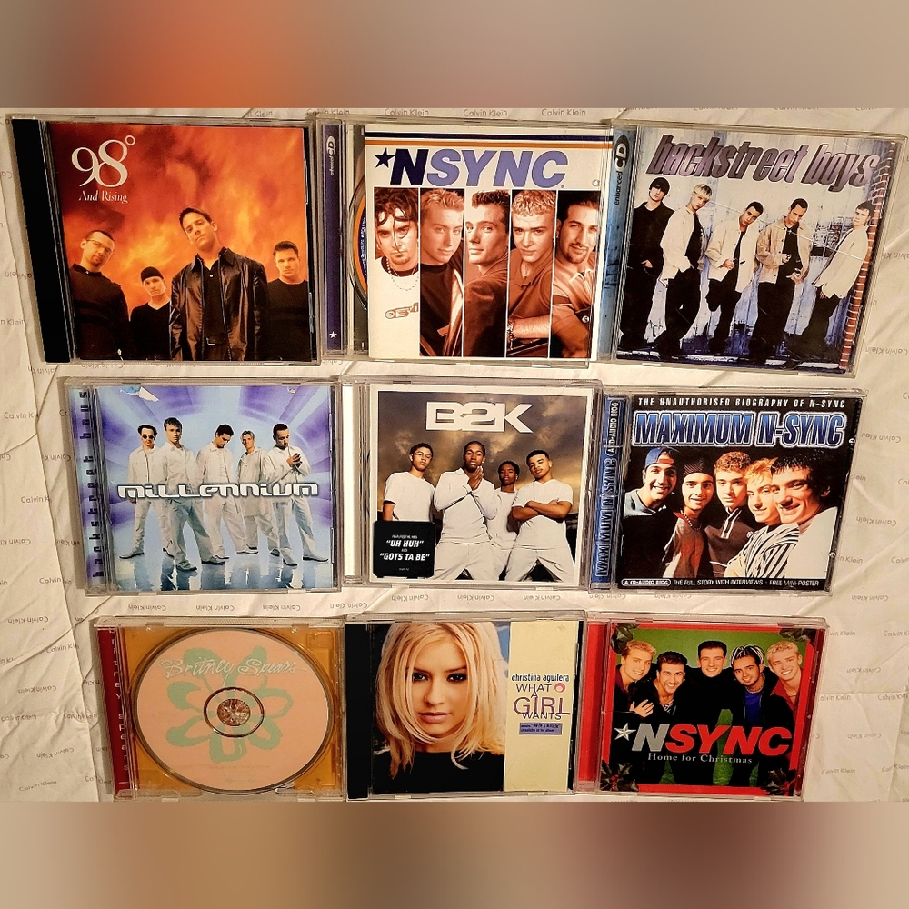 Old Pop CD's (NSYNC, Backstreet Boys, etc)